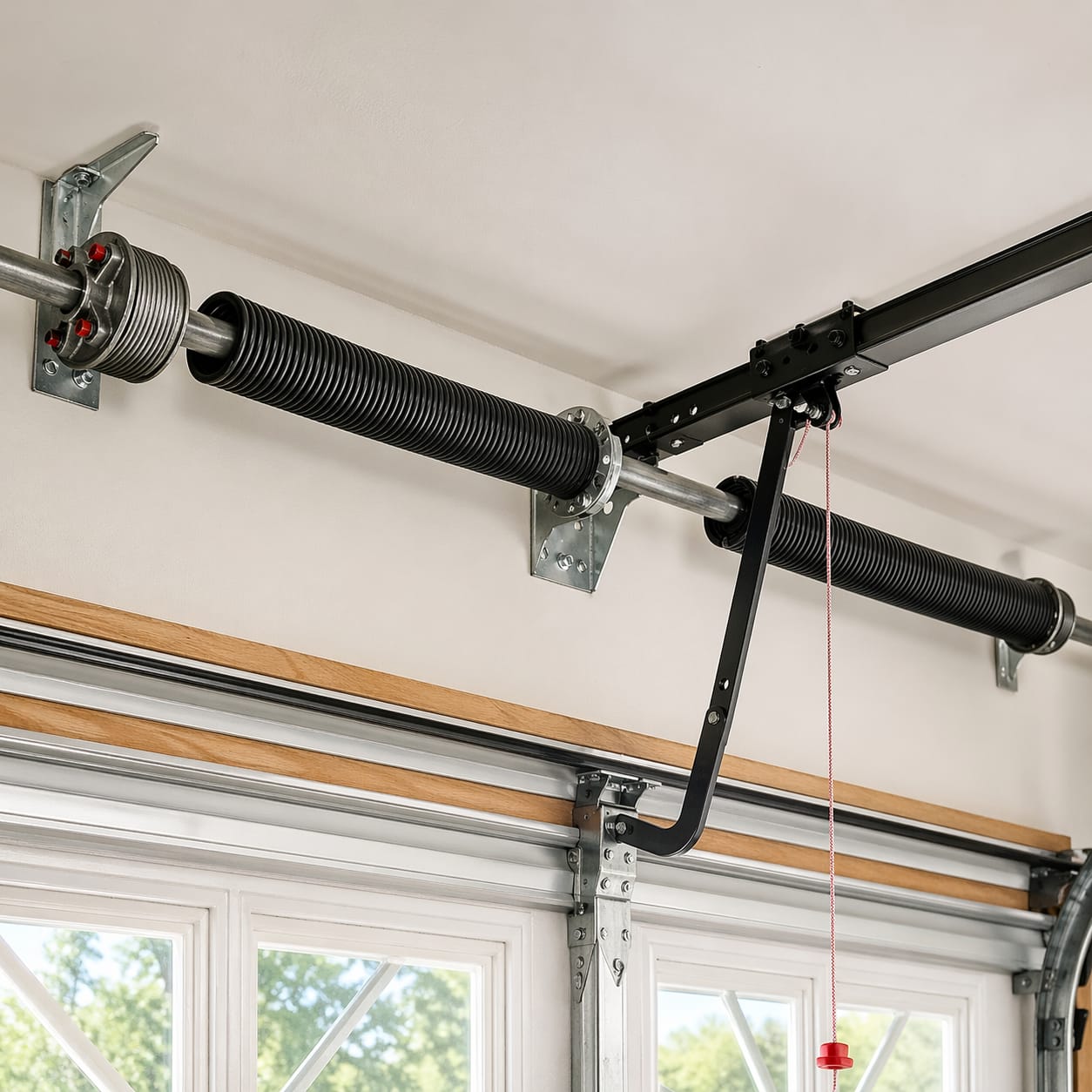 Professional garage door installation